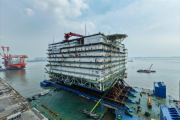 世界最大规模海上换流站！“海风之心”完成海上安装正式启运