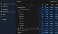 Win11的AI应用Copilot升级：自带edge浏览器 内存占用暴增10倍