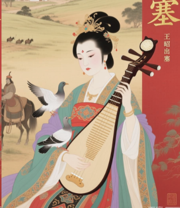 王昭君以身系山河，绘就汉匈和平长卷 王昭君 第1张