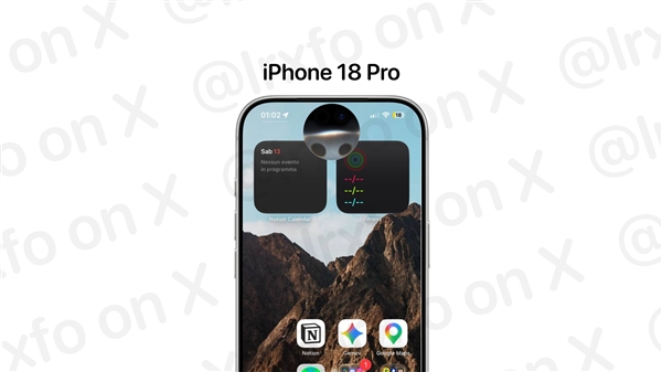 苹果Siri提前剧透！iPhone 18 Pro灵动岛首次大幅瘦身 苹果Siri 第2张