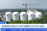 单座储粮够2300万人吃一天！我国首批五座9000吨气膜粮仓充气成型