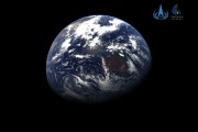 我国天问二号最新地月影像图发布 距离59万千米看地球太美了