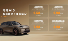 零跑夯爆了！6.58万开卖A10 把激光雷达打到8万级
