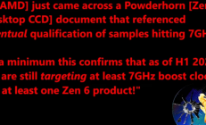 桌面处理器第一次！AMD Zen 6 加速频率首达7GHz：打破Intel i9-14900KS 6.2GHz纪录