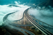 九绵高速公路全线通车，最美山间高速！