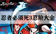 忍者必须死3忍阶大全（新鲜出炉）