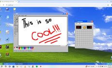 只需打开网页：完美怀旧体验Windows XP！扫雷、画图都不在话下
