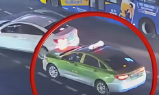 专挑货拉拉等营运车辆下手！出租车司机碰瓷近百次获利34万被捕