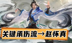 对抗路金牌攻略，关键承伤流赵怀真，功德流的升级加强版