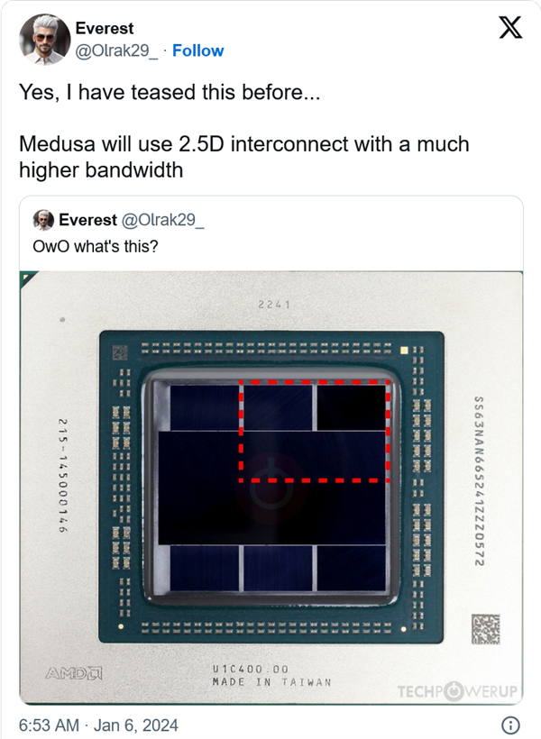 苏妈给力！AMD Zen 6首曝光：采用带宽更高的2.5D互连技术 性能更强 AMD 6 第3张
