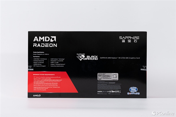 蓝宝石RX 6750 GRE 12G D6黑钻版上手：性能与价格的完美平衡 D6黑钻版 第6张