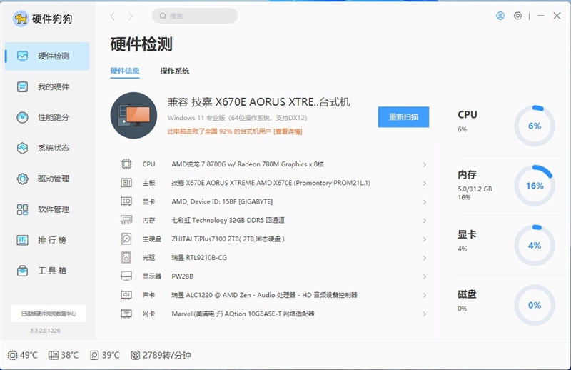 核显第一次干掉GTX 1650！AMD锐龙7 8700G/锐龙5 8600G首发评测：AI生图算力6倍于入门独显 锐龙7 8700G 锐龙5 8600G首发评测 第35张