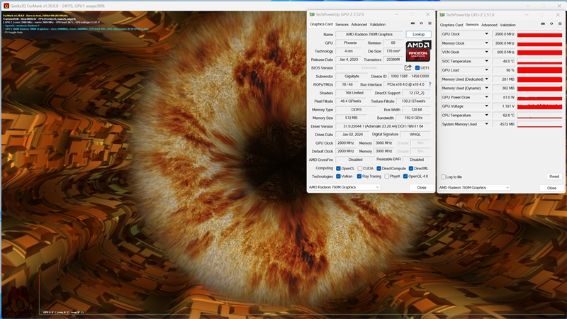 核显第一次干掉GTX 1650！AMD锐龙7 8700G/锐龙5 8600G首发评测：AI生图算力6倍于入门独显 锐龙7 8700G 锐龙5 8600G首发评测 第94张