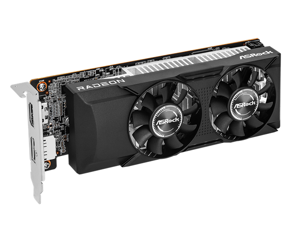 AMD 7年前老卡RX 550突然复活！华擎推出半高刀卡 RX 550 第4张