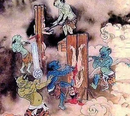 十种不同的地狱是什么？都是什么样的惩罚？ 第1张