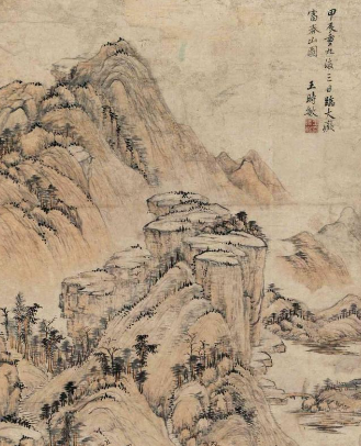 王时敏真迹有哪些？作品是什么样的？ 第1张