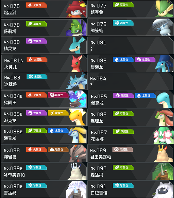 幻兽种类（幻兽帕鲁宠物图鉴大全） 第5张