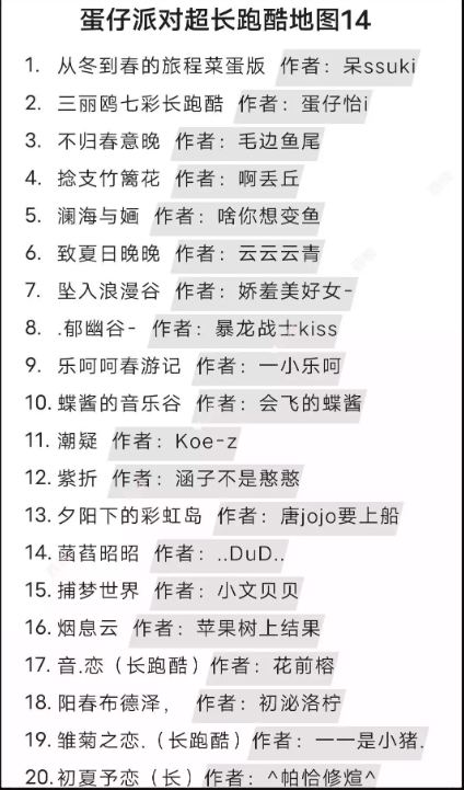 蛋仔派对最新上架时间表（蛋仔派对超长跑酷地图有哪些） 第2张