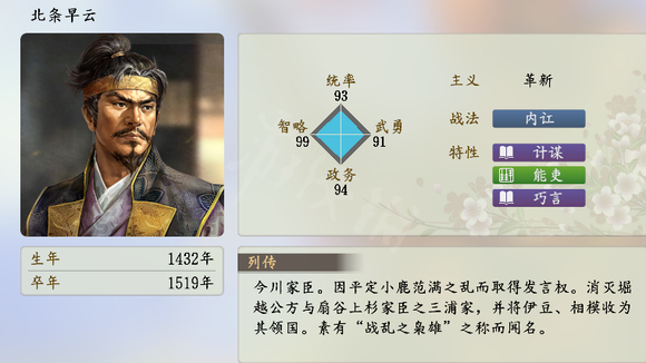 信长之野望新生武将排名介绍（信长之野望新生武将排名介绍） 第4张