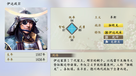 信长之野望新生武将排名介绍（信长之野望新生武将排名介绍） 第11张