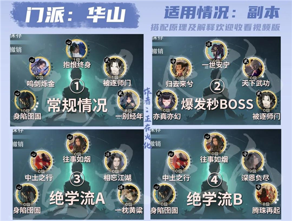一梦江湖华山小技巧（一梦江湖华山浮生星阵搭配攻略） 第2张