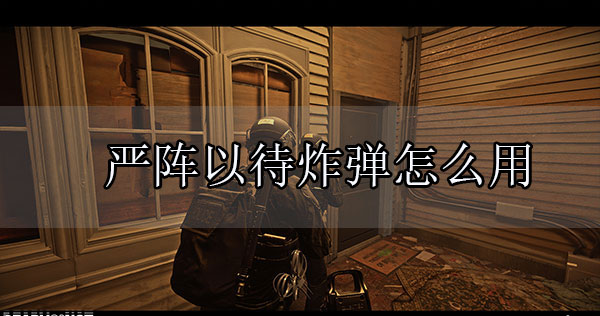 严阵以待是什么意思啊（严阵以待炸弹怎么用） 第1张