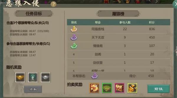 剑网1归来游戏攻略（剑网1归来恶狼来袭玩法攻略） 第2张