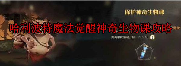 哈利波特魔法觉醒获得神奇动物（哈利波特魔法觉醒神奇生物课攻略） 第1张