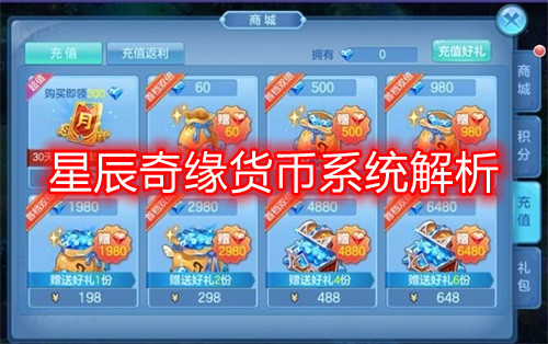 星辰奇缘cdkey兑换礼包（星辰奇缘货币系统解析） 第1张
