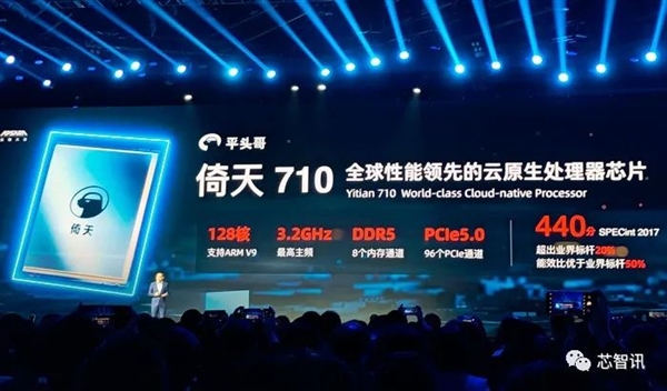 阿里倚天710实测：史上性能、能效最好的Arm架构服务器芯片 倚天710实测 Arm架构服务器芯片 第2张