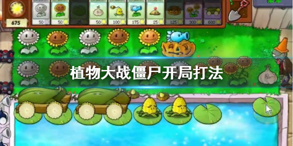 植物大战僵尸开局打法（墙裂推荐） 第1张