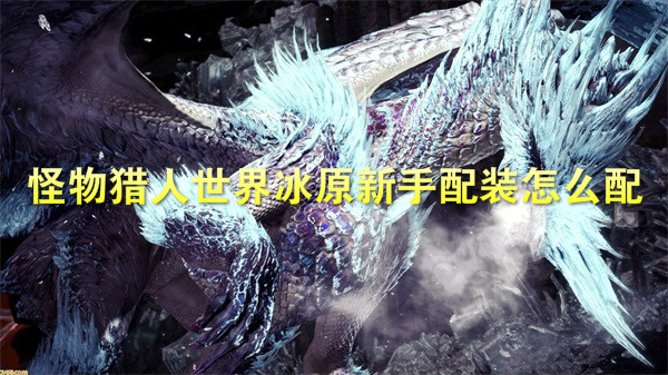 怪物猎人世界冰原新手配装怎么配（学到了） 第1张