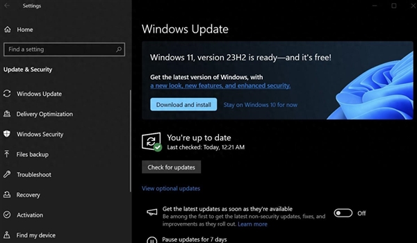 能升级了吗！微软偷偷让步：让更多Windows 10用户升级Win11 23H2 升级Win11 第1张