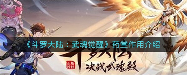 斗罗大陆武魂觉醒药堂作用介绍（满满干货） 第1张