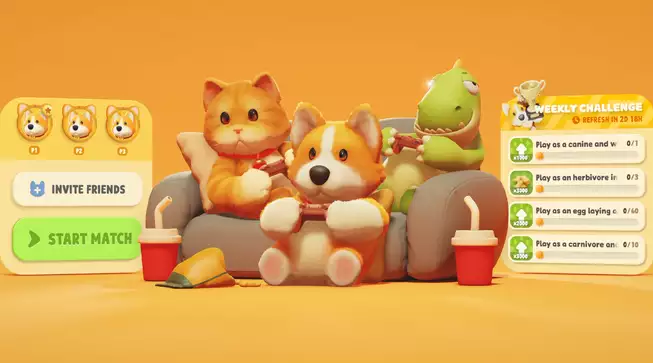 多人派对游戏《猛兽派对》更新上线 追加多种挑战玩法 猛兽派对 第6张