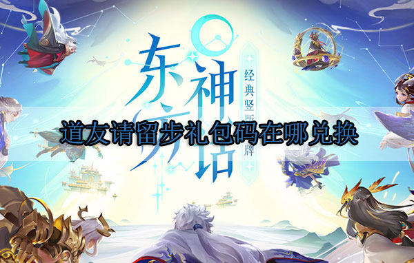 道友请留步礼包码在哪兑换（速看） 第1张