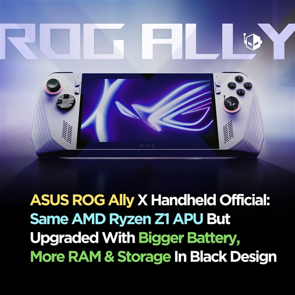 新款Windows掌机ROG Ally X Windows掌机 第1张