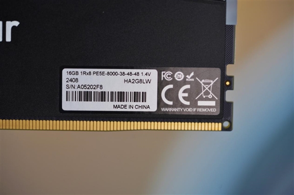 新一代超频利器 雷克沙ARES RGB DDR5 8000内存图赏 8000内存 第9张