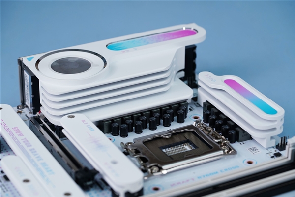 铭瑄首款瑷珈主板MS-iCraft B760M CROSS图赏 MS-iCraft CROSS 第7张