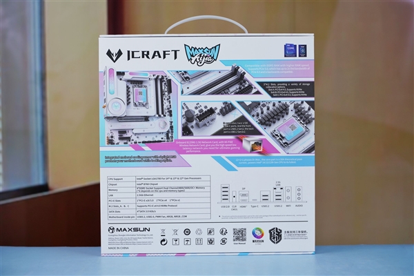 铭瑄首款瑷珈主板MS-iCraft B760M CROSS图赏 MS-iCraft CROSS 第21张