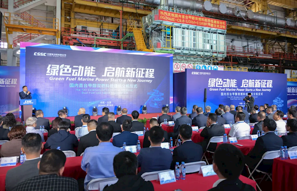 中国船舶动力产业新突破！我国首台甲醇双燃料低速机成功交验 船舶动力 甲醇双燃料低速机 第1张