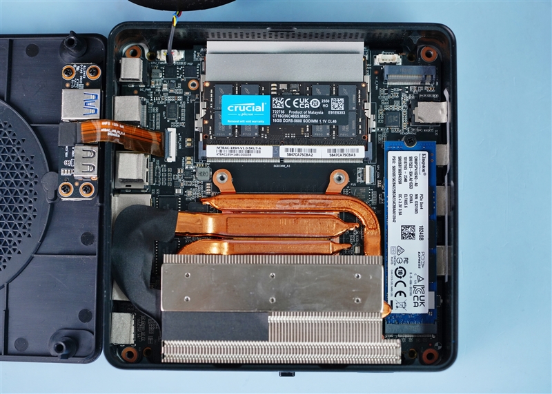 原子侠X7 Ti迷你主机评测：豪华三网卡七USB 灵动屏还能当时钟摆件 Ti迷你主机评测 第11张