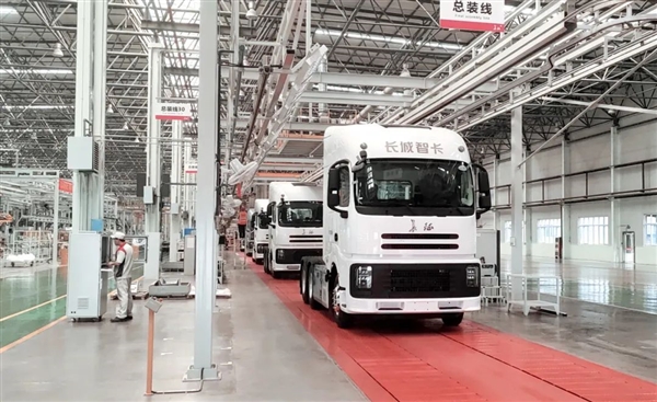 混动技术上车：长城汽车首款正向研发重卡PT车型正式下线 混动技术 长城汽车 重卡PT车型 第2张