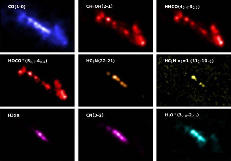 ALMA揭示了恒星爆发星系中恒星形成的基石  恒星爆发 第2张