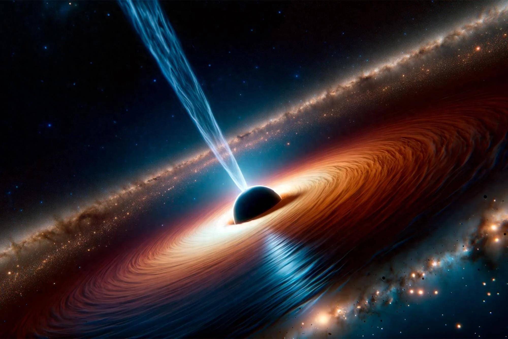 宇宙大炮：天体物理学家对黑洞喷流有了新的认识  宇宙大炮 黑洞喷流 第1张