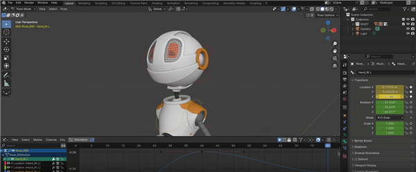 《庆余年2》范闲林婉儿婚服引热议：Blender建模 凤冠3D打印 庆余年2 林婉儿 第2张