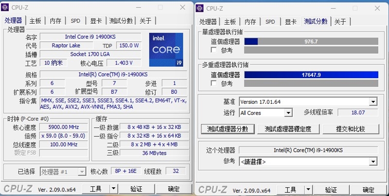两颗i9-14900KS深度评测：探究不稳定的原因及解决办法 i9-14900KS深度评测 第55张
