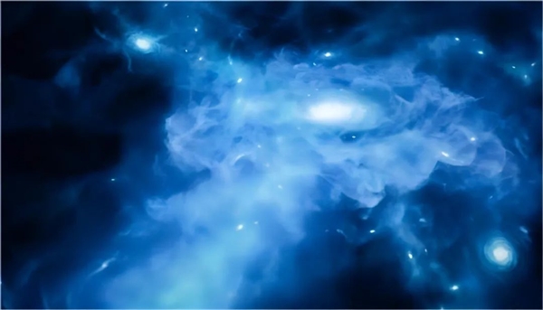 我们第一次亲眼看到了星系的诞生！134亿年前刚刚大爆炸 星系 第1张