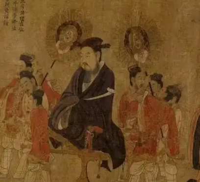 古代皇帝身后都有个大扇子 这东西是做什么的（真没想到） 第1张