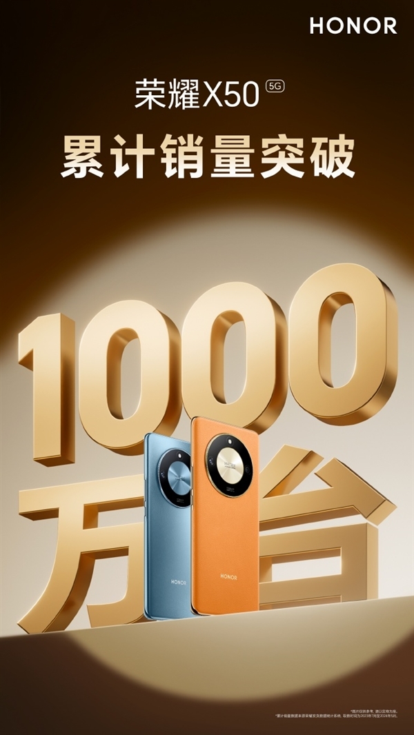 荣耀X60系列获认证：前代已突破千万销量！同级天花板 荣耀X60 第2张